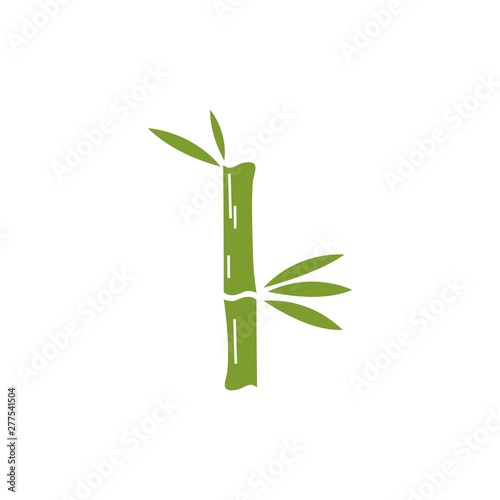 bamboo logo design vector icon download template