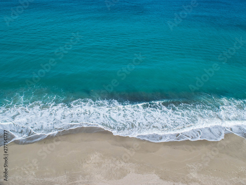 waves on the beach