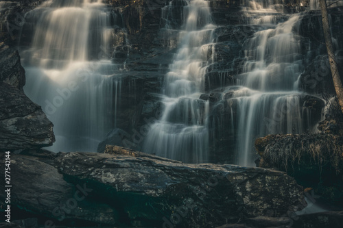 waterfall in forest