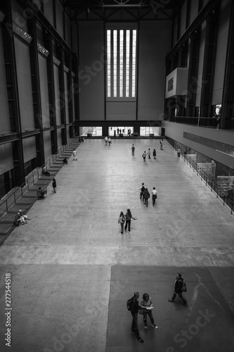 The famous Turbine Hall of the Tate Modern in London photo