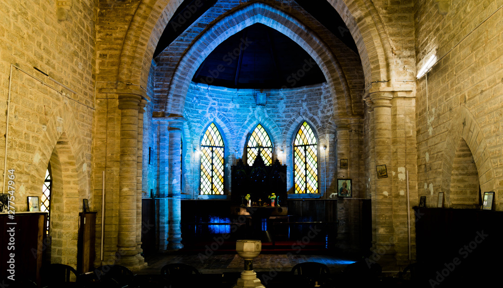 St. Mary's Church - Interior view of a Catholic Church, Lansdowne, India