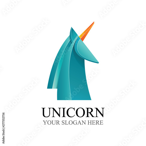Unicorn Modern Gradient Color logo.