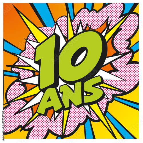 Carte 10 ans 3