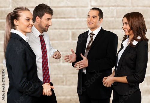 Portrait of Smiling Business People
