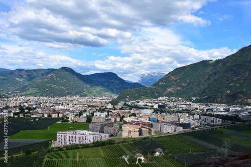 Blick auf Bozen - Südtirol - Landeshauptstadt - Urlaubsort