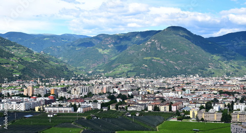 Blick über Bozen - Südtirol - Panorama - Urlaubort