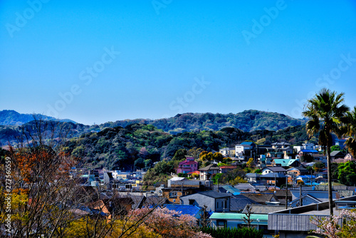 View from Yokosuka-Chuo Park in Yokosuka City. © zepkatana