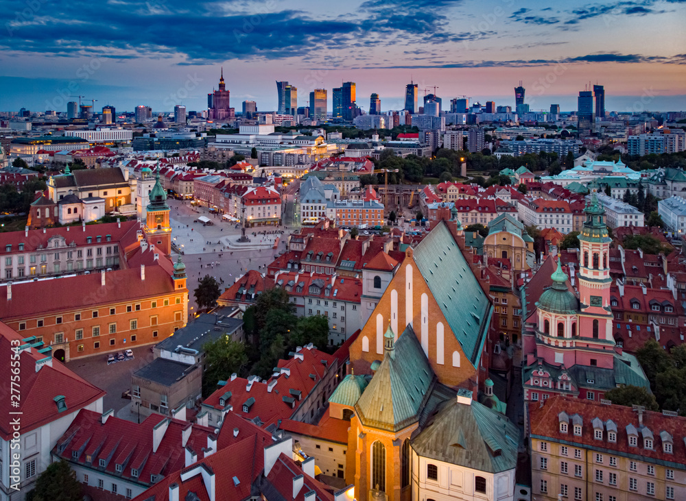 Warszawa - plac Zamkowy