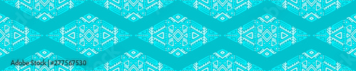 African Ethnic Style Vector Seamless Pattern