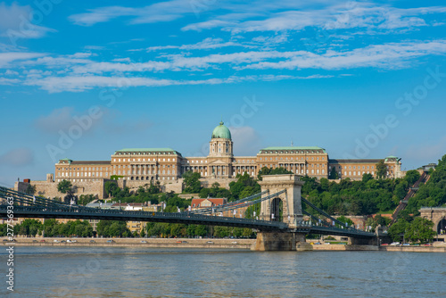 Buda Castle - the residence of the Hungarian kings in Budapest, Hungary