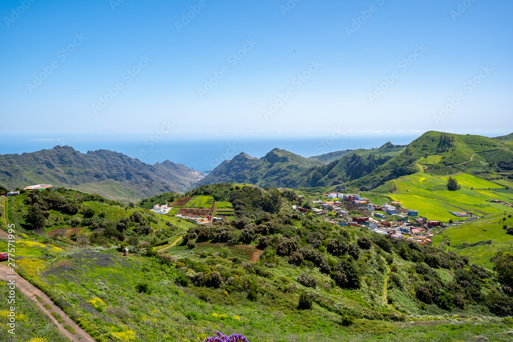 Mountain range of Anaga in Tenerife
