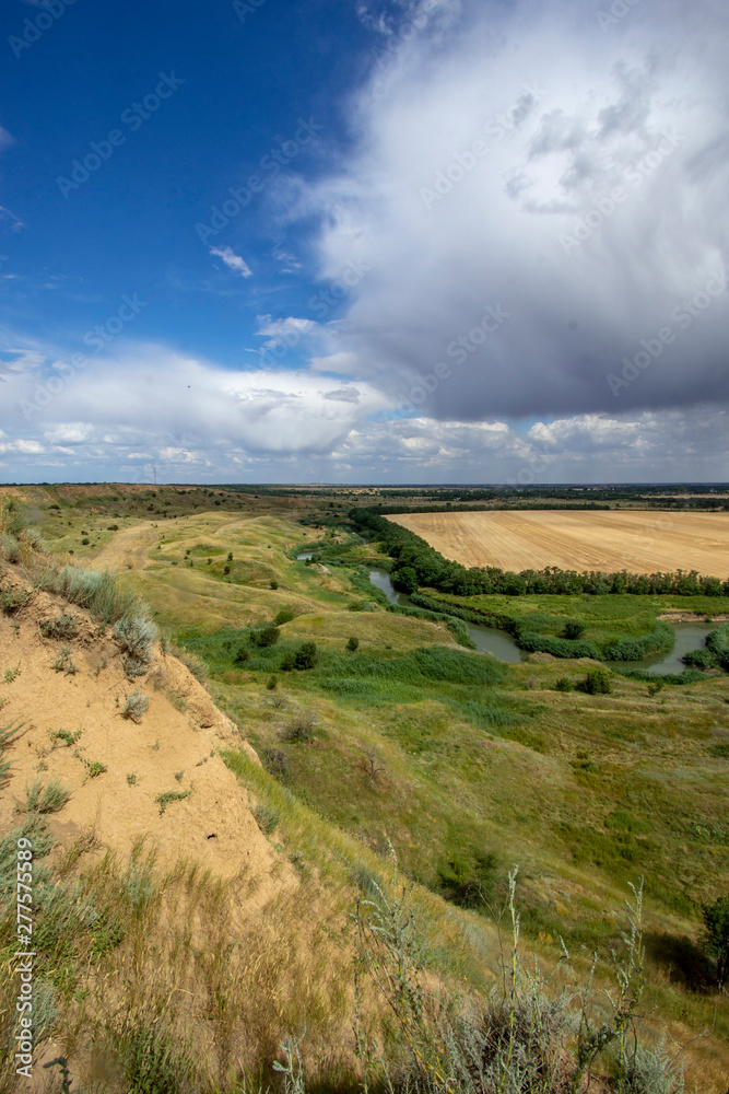 fields and steppes in the south of Russia fields and steppes in the south of Russia