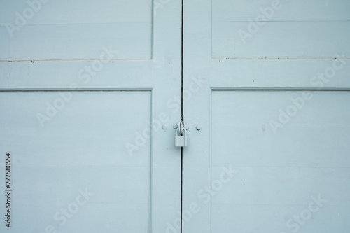 Wooden door