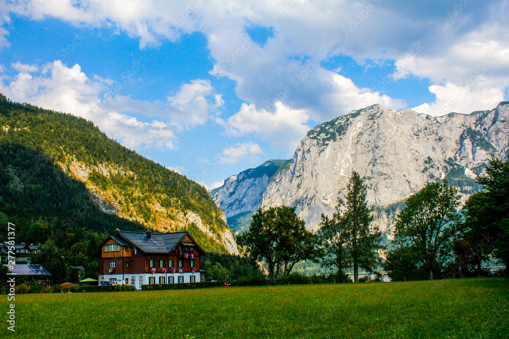 Amazing Austrian nature, traveling in nature