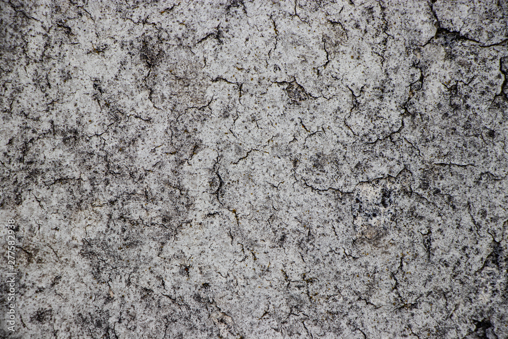 white cracked concrete ground texture