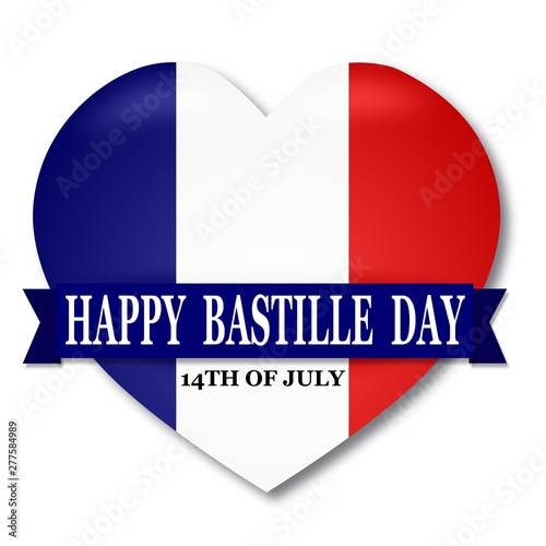 Free Download  Happy Bastille Day, the French National Day poster and concept design - GFXLoad