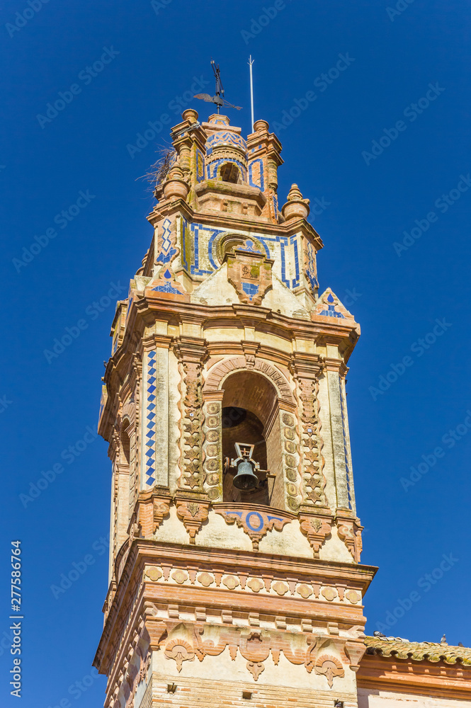 Tower of the Santa Ana church in Ecija, Spain
