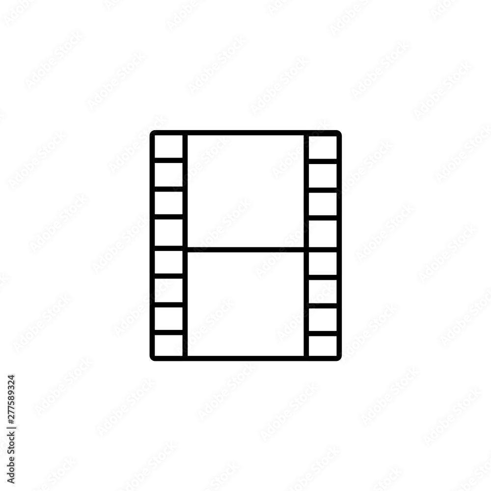 cinema lent camera lent icon sign signifier vector