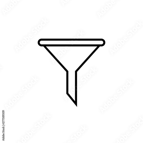 filter - funnel icon vector design template
