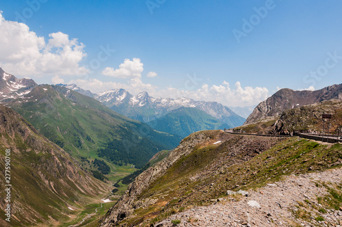 Timmelsjoch, Hochalpenstrasse, Passstrasse, Bergstrasse, Südtirol, Berge, Sommer, Italien