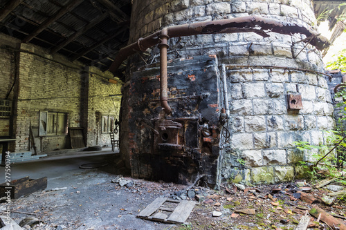 Urban exploration / Abandoned lime kiln photo