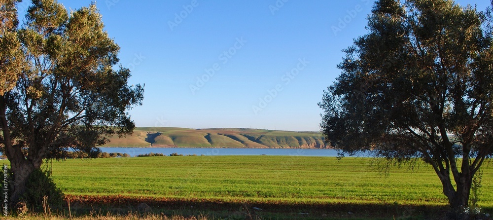 Fototapeta premium Lac Oum Rl Ghlaz, Oran