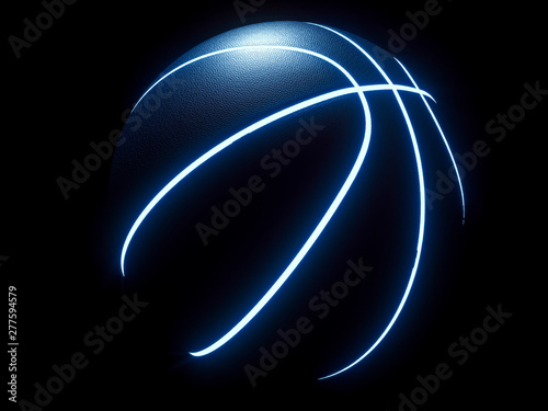 3D rendering of futuristic sport concept basketball © Martin Piechotta