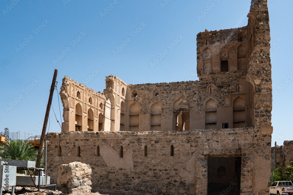 the ruins of Old Ibra in Oman