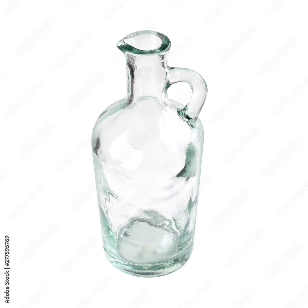 Antique glass jar for olive oil Antique glass jar for olive oil