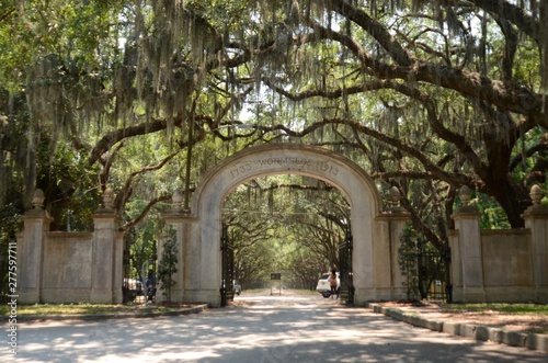 WORMSLOE STATE HISTORIC SITE, 1736 COLONIAL ESTATE NEAR DOWNTOWN SAVANNAH GA