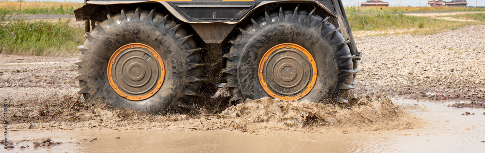 powerful off-road transporter, all-terrain vehicle for special missions powerful off-road transporter, all-terrain vehicle for special missions