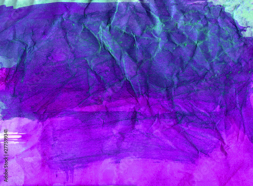 Painting Acrylic and Full spectrum on cardboard artist creative painting background. pink, lilac, purple, blue artwork