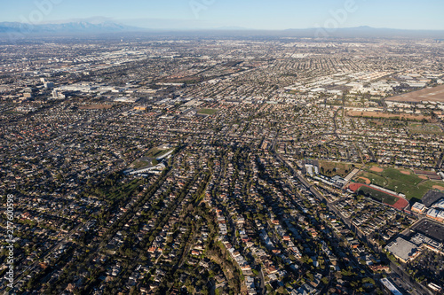 Afternoon aerial view of sp...