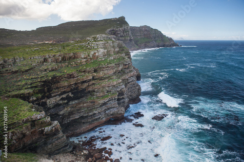 The scenic coastline south of Cape Town, South Africa, is just one of the many reasons to visit this incredible destination. South Africa is also known for its wildlife and wonderful wineries.