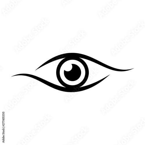 Eye sign icon – vector for stock