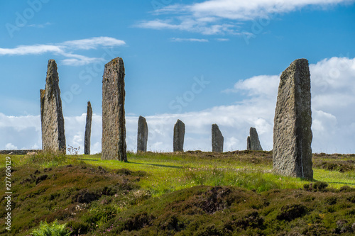 The Ring of Brodgar is a Neolithic henge and stone circle about 6 miles north-east of Stromness on the Mainland, the largest island in Orkney, Scotland. 