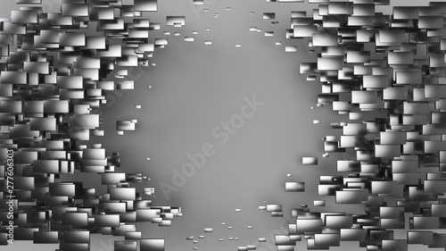 abstract geometry backdrop