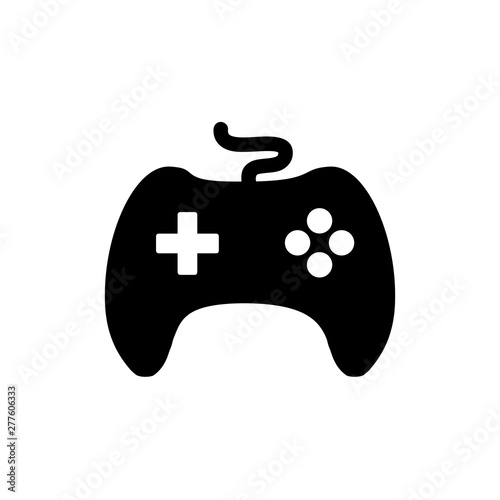 Gaming console icon. Gamepad, playstation sign, game joystick – stock vector
