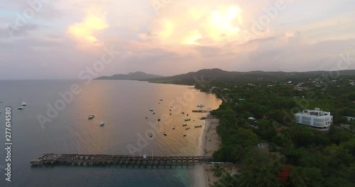 Sunrise over the sea