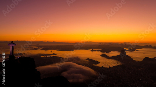 Dawning at Pao de Acucar - Rio de Janeiro photo