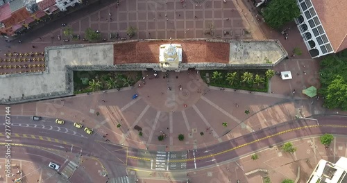 Aerial view of Cartagena