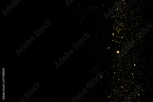 Powder particles background