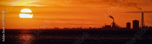 Tableau sur toile Dawn at the Bay 3