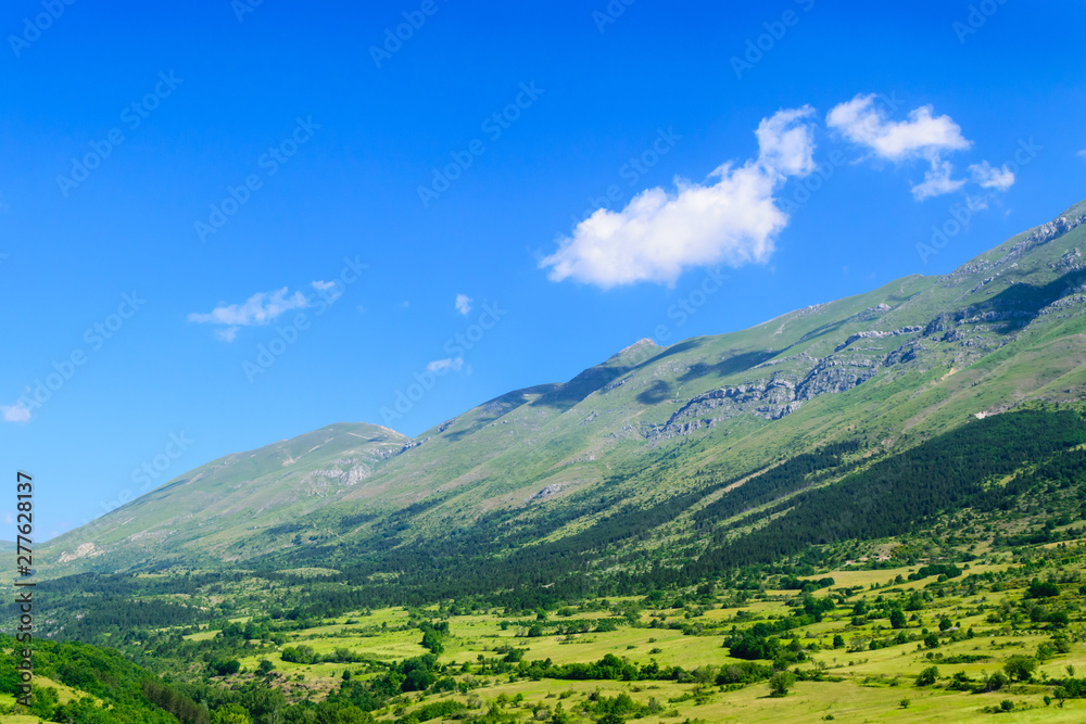 Fototapeta premium Landscape of Apennines mountains