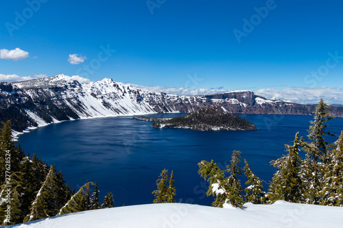 Crater Lake National Park is an American national park located in southern Oregon, fifth oldest national park in the United States and the only national park in Oregon, Travel USA, landscape, nature