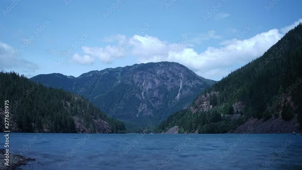 Time Lapse of from the south shore looking north of Diablo Lake, North Cascade Highway Time Lapse of from the south shore looking north of Diablo Lake, North Cascade Highway
