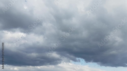 Wallpaper Mural Rolling Clouds Timelapse. Storm Clouds And Blue Sky. Sky And Clouds Timelapse. Torontodigital.ca