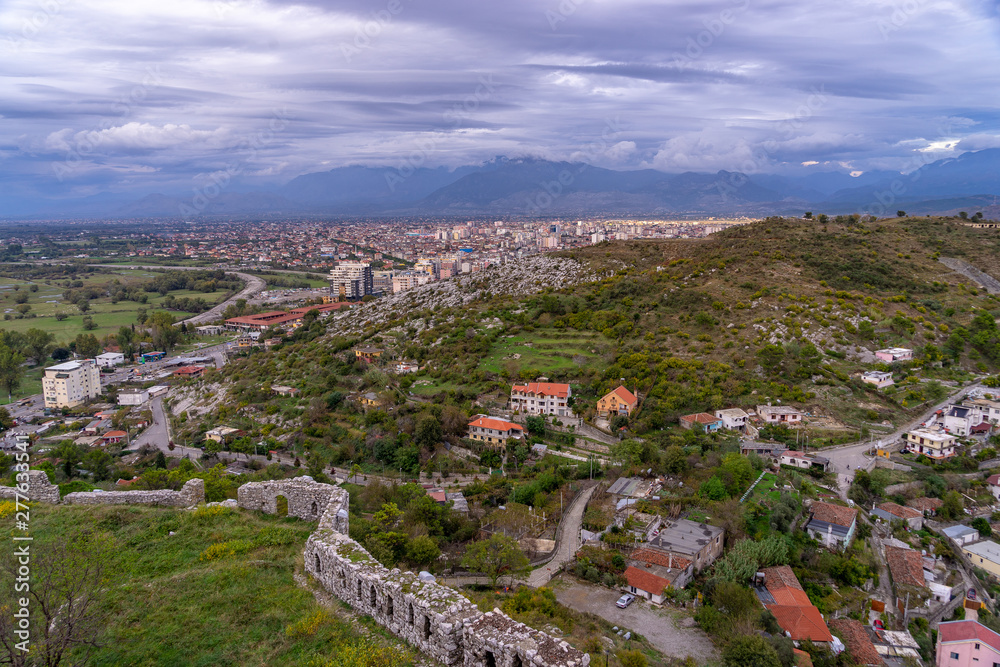 Fototapeta premium The Ancient Rozafa Castle in Shkoder Albania