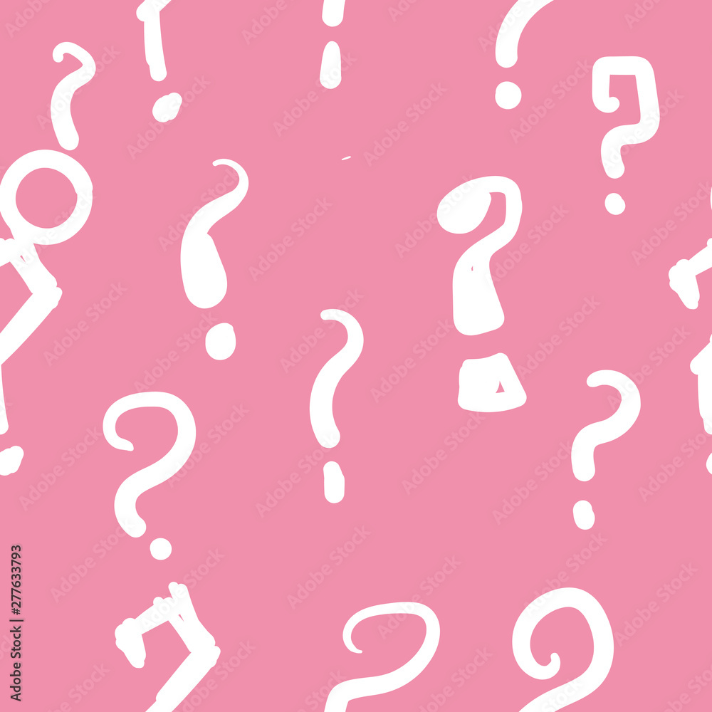 question mark pattern doodle handdrawn style question mark pattern doodle handdrawn style