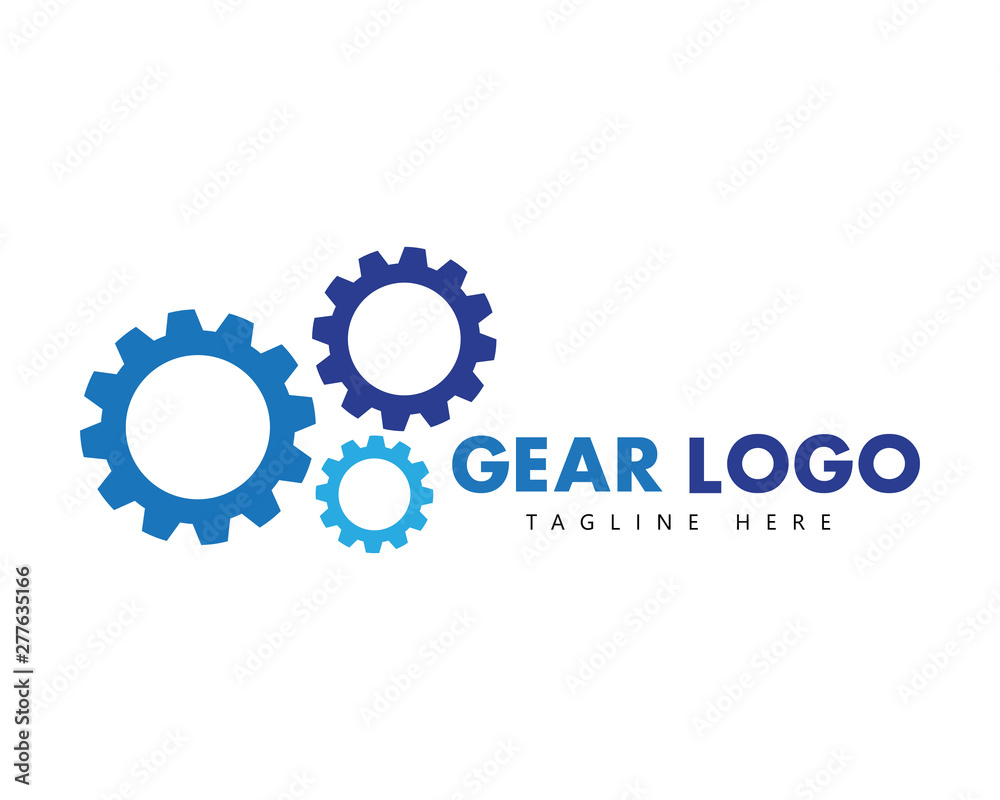 Gear Logo Template vector icon illustration Gear Logo Template vector icon illustration